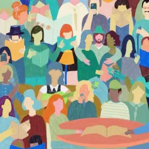 Illustratie van Tekstverslaafd Weert